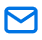 a blue icon of an email